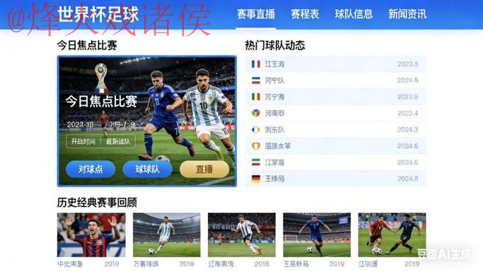 2026世界杯直播热门软件官网推荐